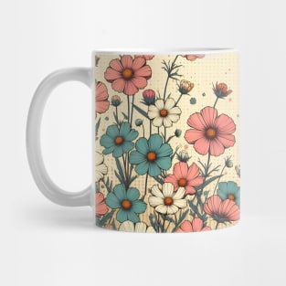 Cosmos Flowers Mug